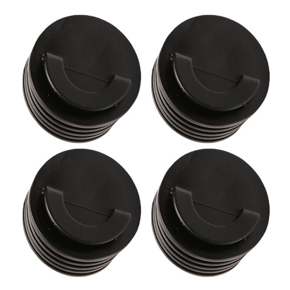 lacooooppia 4 Pieces Kayak Scupper Plug Rubber Waterproof Stopper Bung Boat Drain Plug Quick Insert Flexible Material Suitable for Kayak Canoe Dinghy Marine Watercraft S