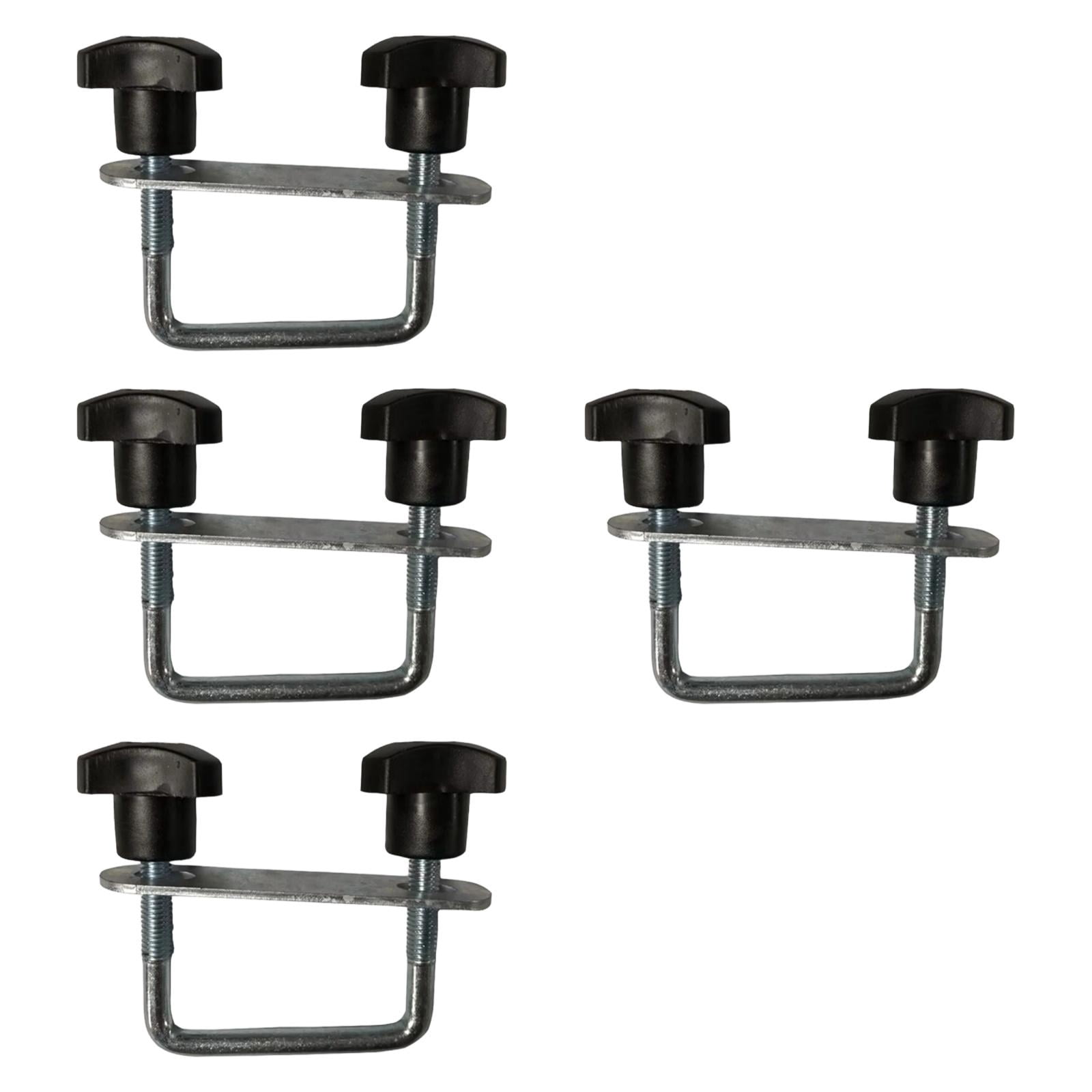 lacooooppia 4 Pieces Roof Box U Bolt Clamp Car Van Mounting Fitting Kit ...