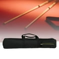 thumbnail image 1 of lacooooppia 8 Holes Pool Billiard Rod Storage Bag with External Pocket Equipment Carrier Pool Cue Pouch 1/2 Snooker Pool Cue Bag Black, 1 of 8