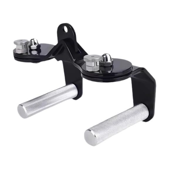 lacooooppia Adjustable Gym Handle Pull Down Bar Anti Slip Rotation Cable Machine Attachment Triceps Biceps Training for Home Gym Exercise Narrow