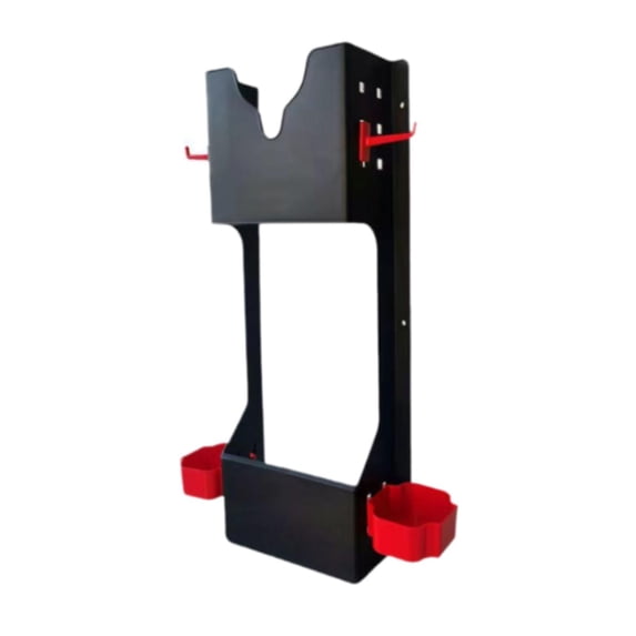 lacooooppia Angle Grinder Hanger, Storage Organizer, Space Saving, Frame Polishing Machine Shelf for Home Attachments Cutting Machines B