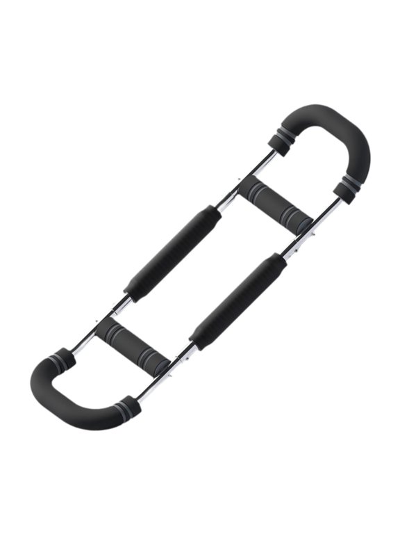 Arm Exerciser Chest Expander Spring Resistance Bar Adjustable Fitness Equipment for Forearm Thigh Muscle Building Back Biceps 50kg