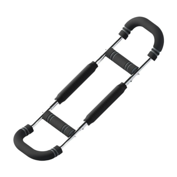 lacooooppia Arm Exerciser Chest Expander Spring Resistance Bar Adjustable Fitness Equipment for Forearm Thigh Muscle Building Back Biceps 50kg