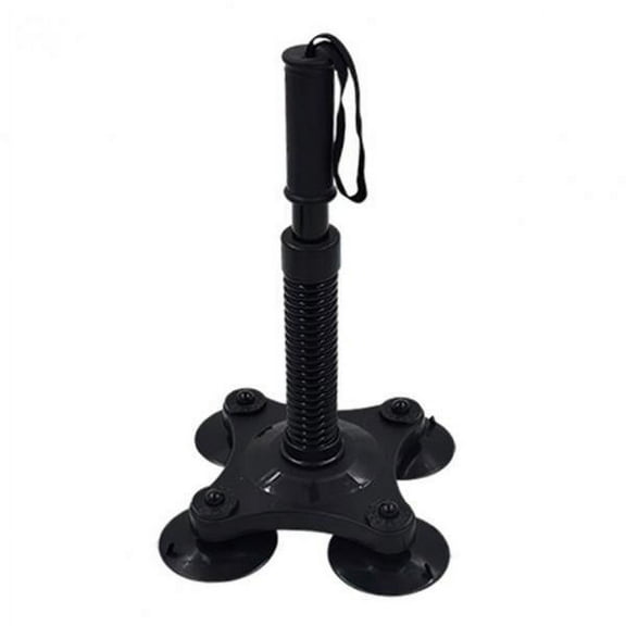 lacooooppia Arm Wrestling Anchored Accessories 4 Suction Cups Resistance Spring Bar Grips Wrist Exerciser for Home Biceps 35 to 40 LB