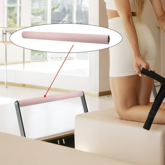 lacooooppia Bar Cover PU Leather for Pilates Reformer Machine Pilates Equipment Exercise Pink