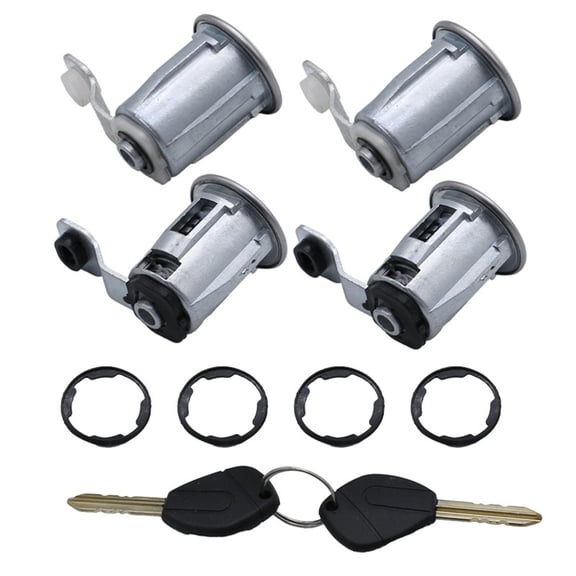 lacooooppia Barrel Door Lock Cylinders Set 9170G3 252522 9170CW Sturdy Maintenance Long Performance Auto Component Replacement Spare Part