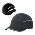 thumbnail image 1 of lacooooppia Baseball Baseball hat Long Brim Summer Casual Baseball Hat Sun Visor Hat for Factory Trips Backpacking Riding Black, 1 of 8
