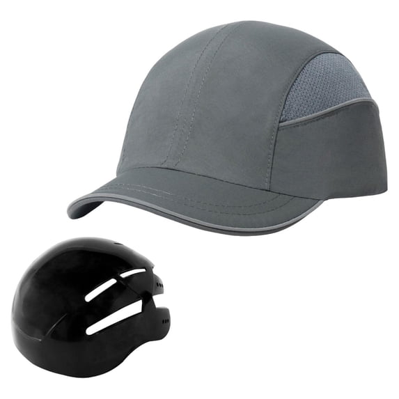 lacooooppia Baseball Baseball hat Long Brim Summer Casual Baseball Hat Sun Visor Hat for Factory Trips Backpacking Riding Gray