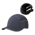 thumbnail image 1 of lacooooppia Baseball Baseball hat Long Brim Summer Casual Baseball Hat Sun Visor Hat for Factory Trips Backpacking Riding Navy Blue, 1 of 8