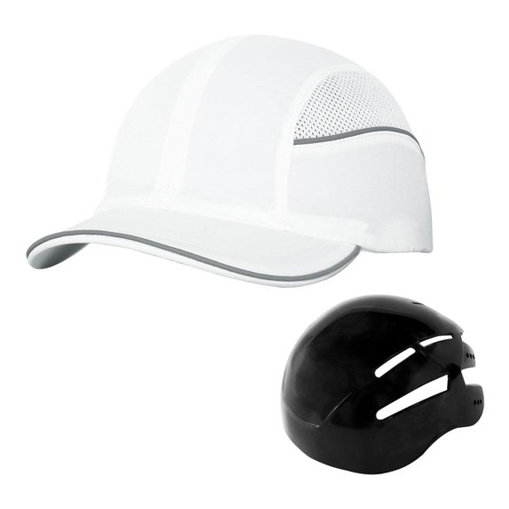 lacooooppia Baseball Baseball hat Long Brim Summer Casual Baseball Hat Sun Visor Hat for Factory Trips Backpacking Riding White