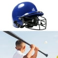thumbnail image 1 of lacooooppia Baseball Helmet with , Gear for Adults, Breathable Sports Outdoors Softball Face Face Guard Blue, 1 of 8