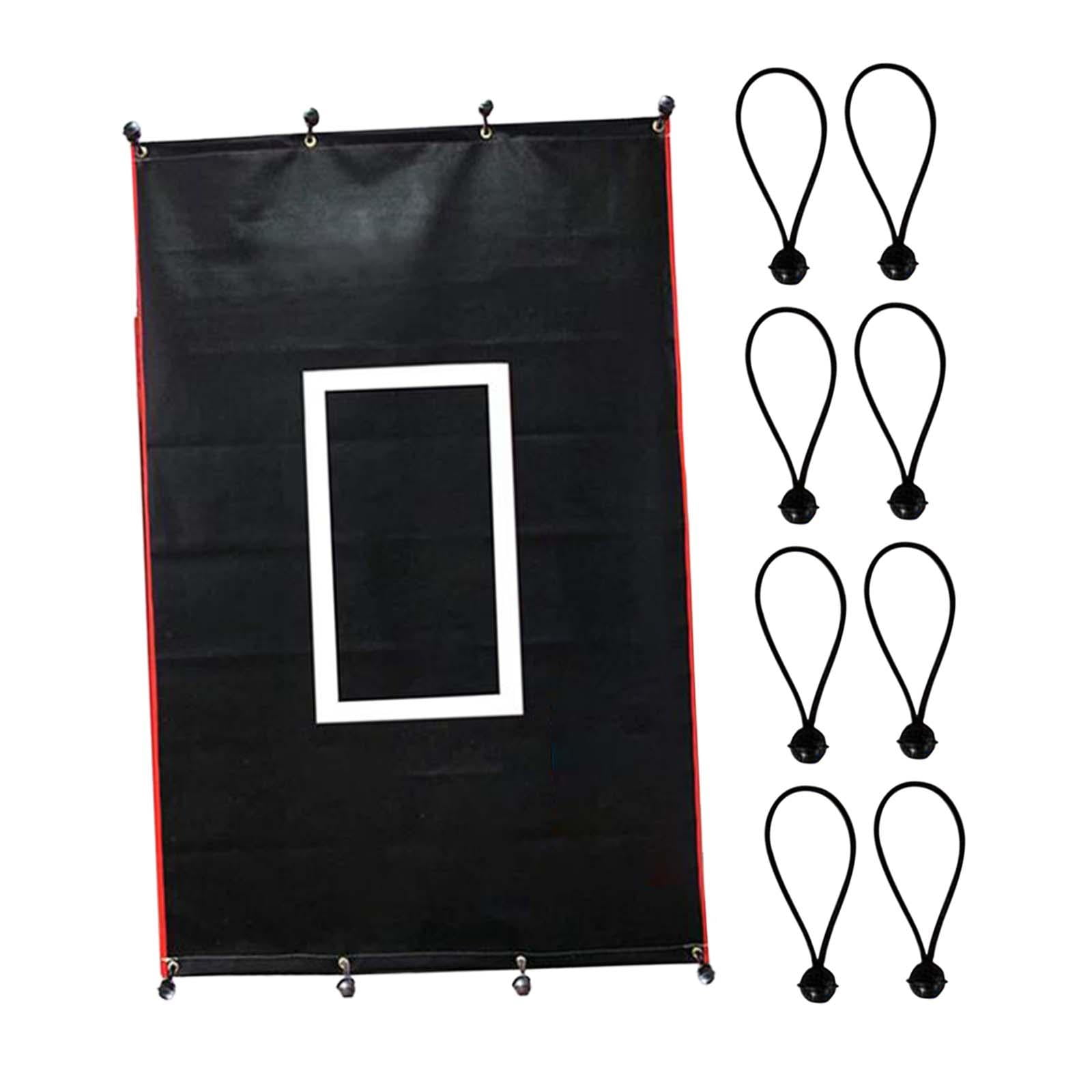 lacooooppia Baseball Pitching Backstop Easy Installation Hitting Outdoor Pitching Target