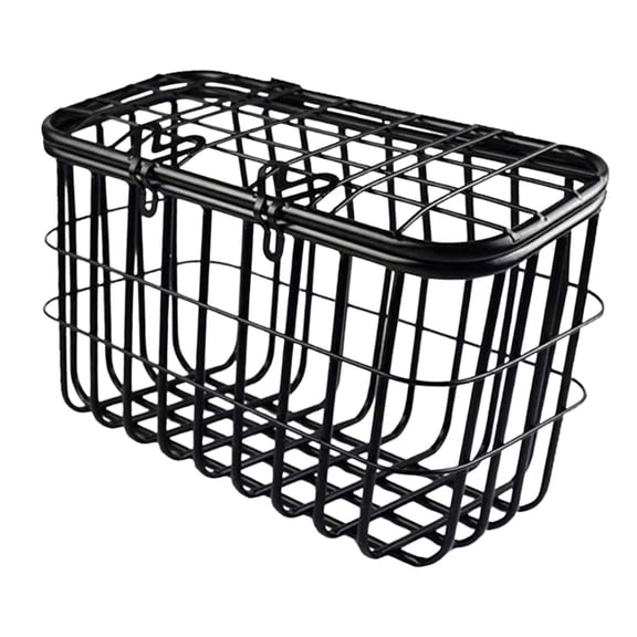 lacooooppia Bike Basket,Tricycle Rear Basket,Iron,Premium Large Capacity Basket Electric Basket Bike Cargo Rack for s