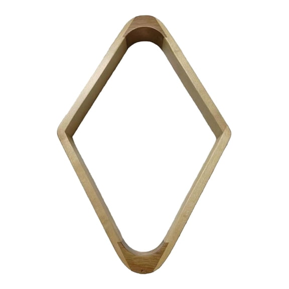 lacooooppia Billiard Pool Ball Rack Billiard Supplies 9 Ball Diamond Smooth Professional Wooden Pool Table Accessories for Leisure Sports