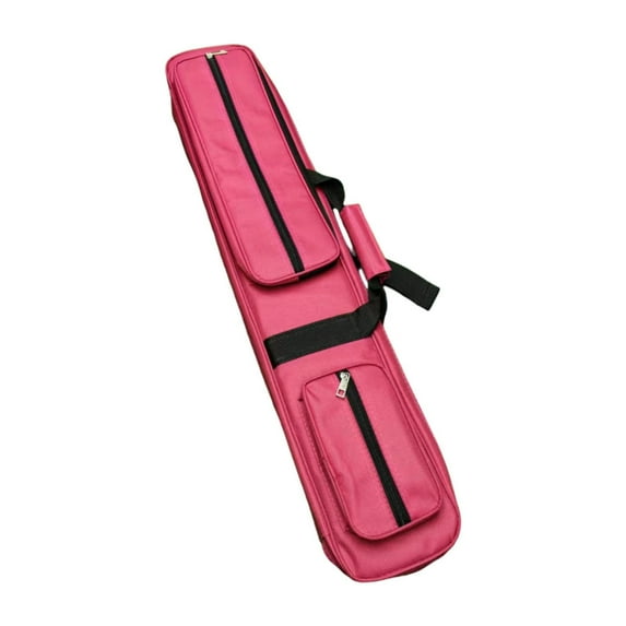 lacooooppia Billiard Pool Case, Pool Cue Bag, Protector, Lightweight Billiard Accessories, Billiard Rod Storage Bag, Pool Cue Storage Bag Rose Red