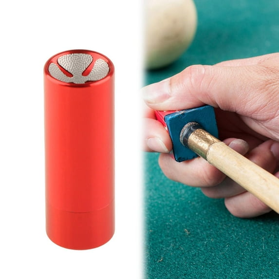 lacooooppia Billiard Pool Cue Billiards Accessory Pool Cue Tip Maintenance Tool Red