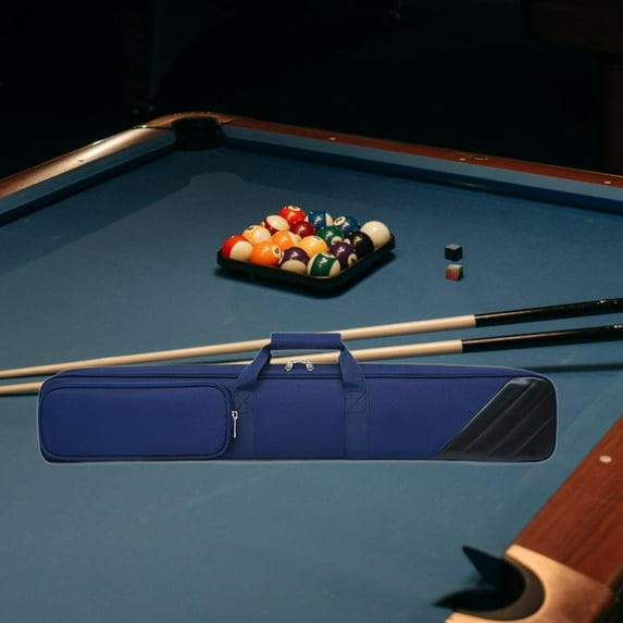 lacooooppia Billiard Pool Cue Stick Case,32 Inches 1/2 Jointed s,Wear Resistant s,Thickened Portable Carrying Bag 32.68inch blue