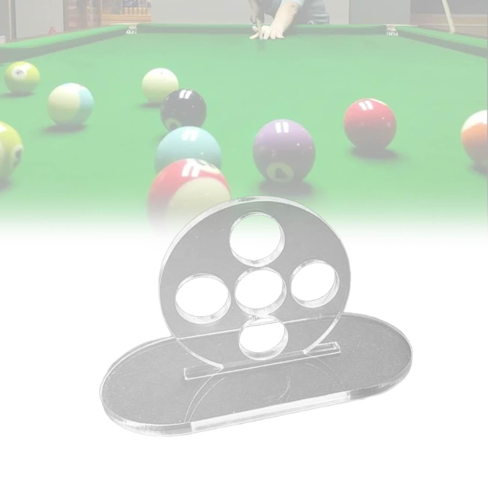 lacooooppia Billiard Rod Aiming Practice Tool 5 Holes Pool Stick Stroke ...