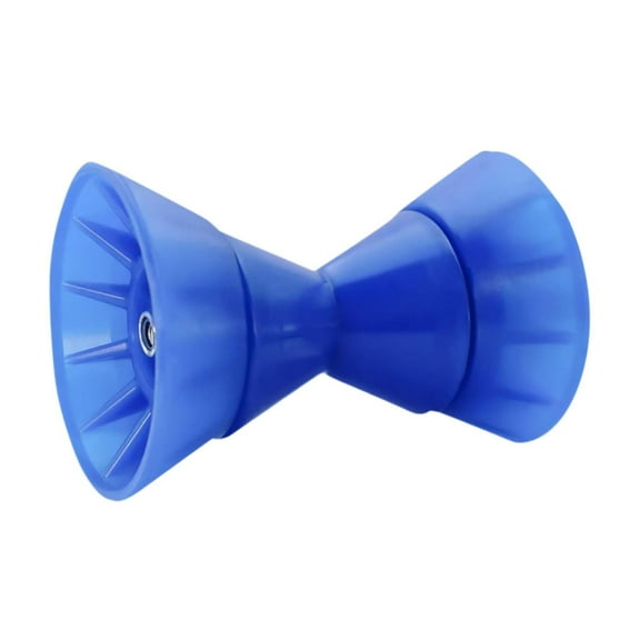 lacooooppia Boat Trailer Bow Roller 4 inch Reduce Drag Safe Boat Trailer Bow Stop Roller Blue