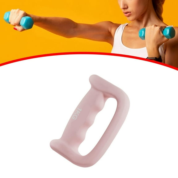 lacooooppia Boxing Dumbbell Grip Dumbbell Exercise Anti Slip Fitness Hand Weight Handheld Weight for Jogging Gymnastics Mma Strength 1 KG