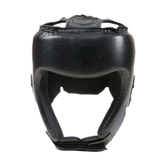 lacooooppia Boxing Headgear Training Helmet Breathable Accessories Sparring Gear Head Guard for Adults Kickboxing Mma Taekwondo Muay Thai Black