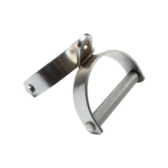 lacooooppia Cable Machine Accessory Cable Attachment Non Slip Ergonomic Comfort Grip Double Handle for Pull Down LAT Rowing Machine
