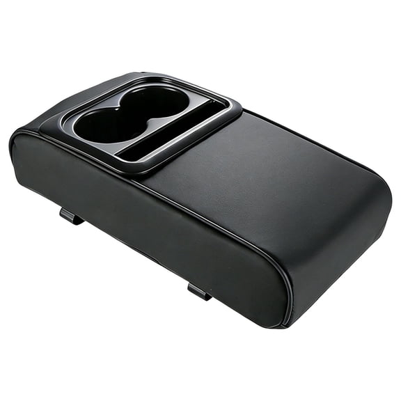 lacooooppia Car Armrest Cushion Center Console Cover Armrest Storage Box Protector Interior Organizer Leather Sponge Construction Suitable for Daily Driver Travel