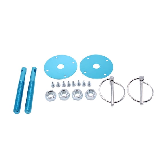 lacooooppia Car Hood Pin Appearance Kit, Universal Hood Pin Kit for Cars DIY Modified