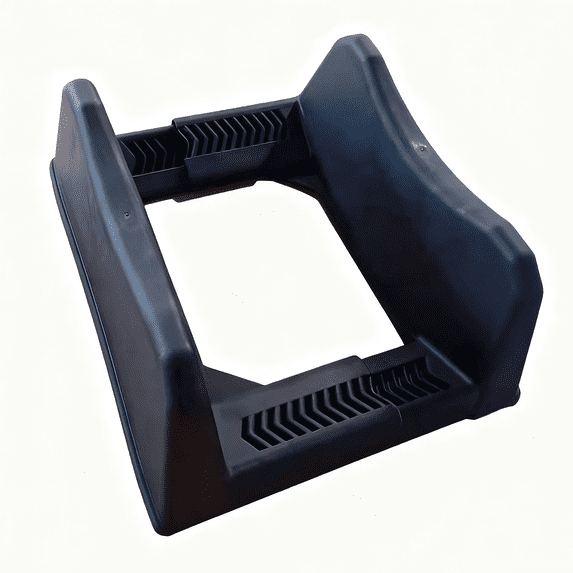 lacooooppia Car Tire Display Stand Wheel Display Rack for Trade Show Repairing Shop Black
