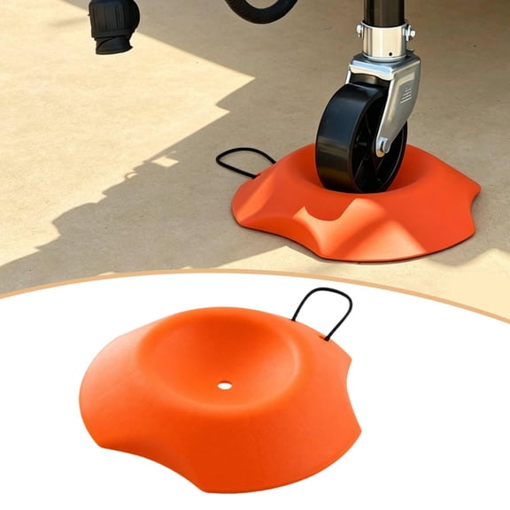 lacooooppia Chock Trailer Chock Heavy Duty Tool Portable Wheel Dock with Rope Handle Caster Stabilizer for Traveling Boat