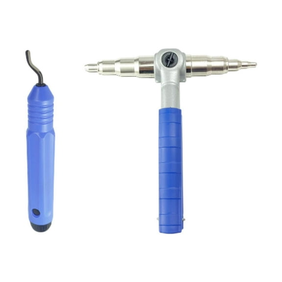 lacooooppia Copper Pipe Expander Tube Expander Multifunctional Repairing Tool Portable, Manual Tool, Comfortable Grip with Deburring Tool