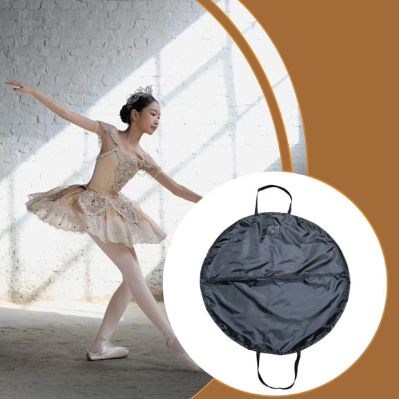 lacooooppia Dance Costume Garment Bag Tutu Skirt Storage Sturdy Versatile Practical Stylish Washable Lightweight Ergonomic Handbag Tote 115cm