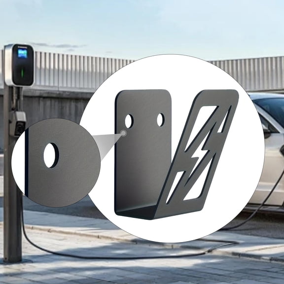 lacooooppia EV Charging Holder Cable Hanger Organizer Heavy Duty Easy Installation Practical Wall Mount Electric Car Charging Cord Holder
