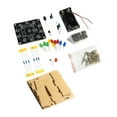 thumbnail image 1 of lacooooppia Electronic Lucky Turntable DIY Kit Electronics Training Board Learning Creative Practical Soldering Practice Kit for Adults with shell, 1 of 8