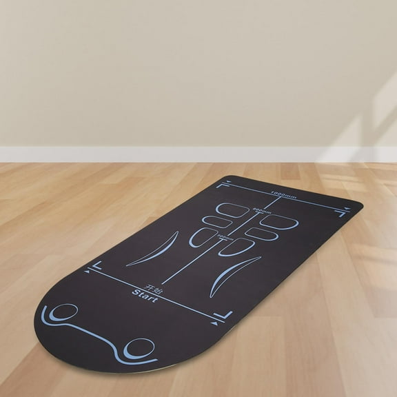 lacooooppia Exercise Mat for Roller Wheel Abdominal Knee Mat Fitness Non Skid Gym Floor Pad Pad for Workout Pilates Home Gym Outdoor 140cmx70cm