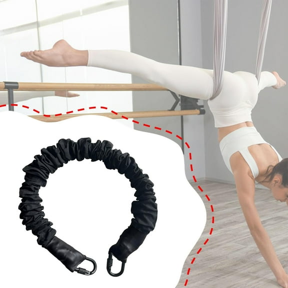 lacooooppia Fitness Bungee Cord Single Resistance Band for Exercise Indoor Running Force Load Bearing 70kg