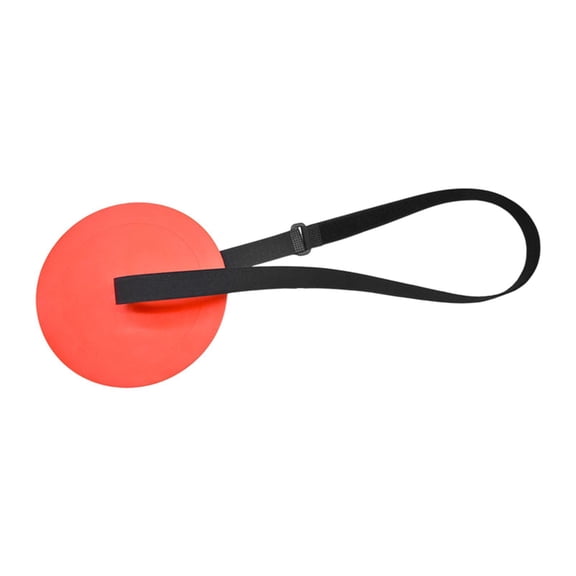 lacooooppia Football Training Target Sports Training Multifunction Improving Speed Football Training for Football Beginners Red