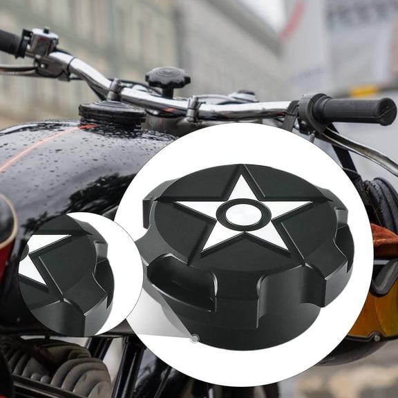 lacooooppia Fuel Gas Cap Fuel Tank Lid Accessories Sturdy Spare Part Easy Installation Oil Cover Replace Part for Slingshot S Slr GT Black