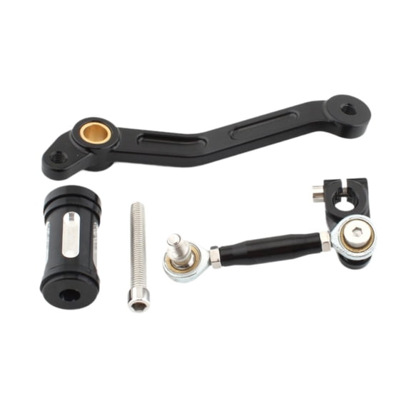 lacooooppia Gear Shift Lever Shifter Peg Brake Pedal for Yamaha Vmx1200 Accessories Black