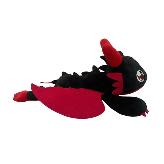 lacooooppia Generic Car Roof Decoration Flying Dragon Figurine Quick Release Car Top Pendant Self Adhesives Helmet Sticker Decal Ornaments Red and Black