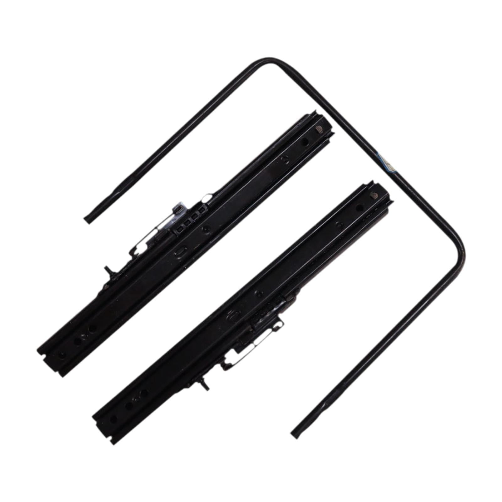 lacooooppia Generic Seat Slider Installation Kit Seat Sliding for Go Kart Four Wheel UTV Seat Track Assembly Kit Seat Rails Brackets Kit