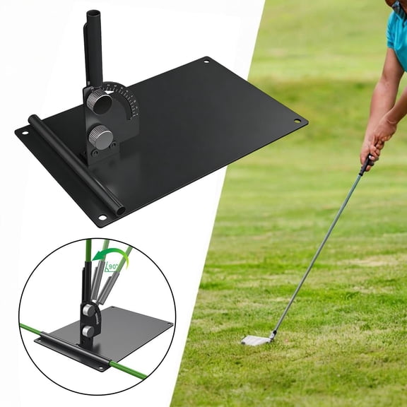 lacooooppia Golf Alignment Sticks with Holder - Portable Training Device for Improving Swing Posture - for Men And Women - Professional Training -