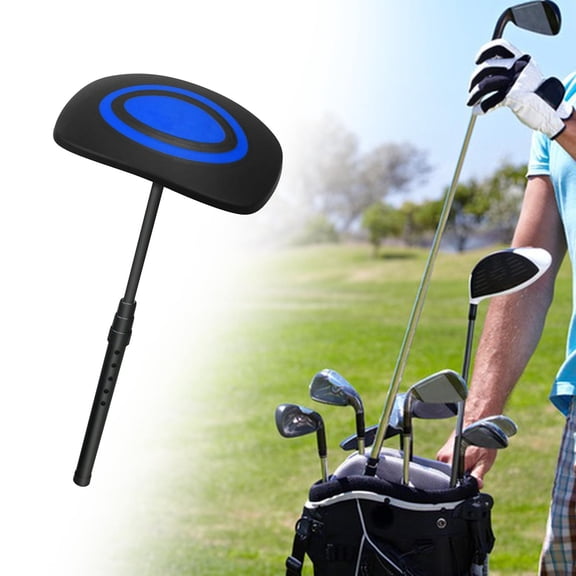 lacooooppia Golf Bag Support Rod Golf Club Protection 19.7" - 52" Weather Resistant Folded Support Stick Telescopic Golf Support Arm Pole Blue