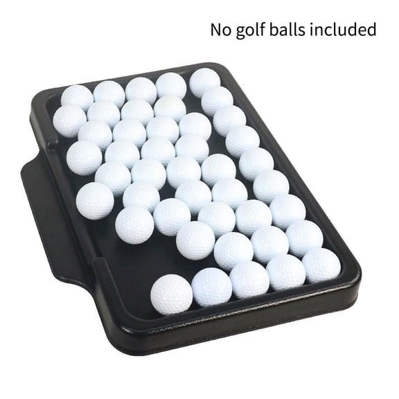 lacooooppia Golf Ball Tray Service Box Container,Training Tool Golf Ball Storage Tray for Indoor Outdoor Backyard Garden Yard Golfer Gift