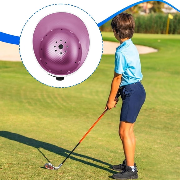 lacooooppia Golf Caddie Hat with Water-Repellent Function, Comfortable, Lightweight, Portable PP Material for Men, Women And Children for Golf Club Outdoor Events Pink