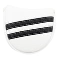 thumbnail image 1 of lacooooppia Golf Mallet Putter Cover Fits Most Putters Golf Training Fashion Wrap Sleeve White, 1 of 8