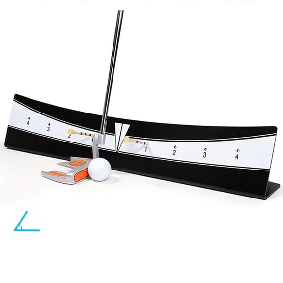 lacooooppia Golf Putting Plane Rail Portable Practical Exercise Beginner Practice Equipment Adult Premium Accessories Golf Training Aid