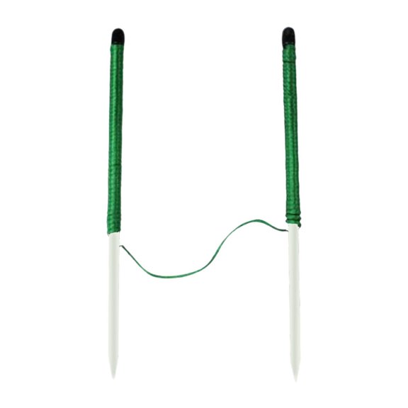 lacooooppia Golf Putting String Guide Line Golfer Gift Golf Accessories Direction Rope Fibreglass Sticks Practice Equipment White