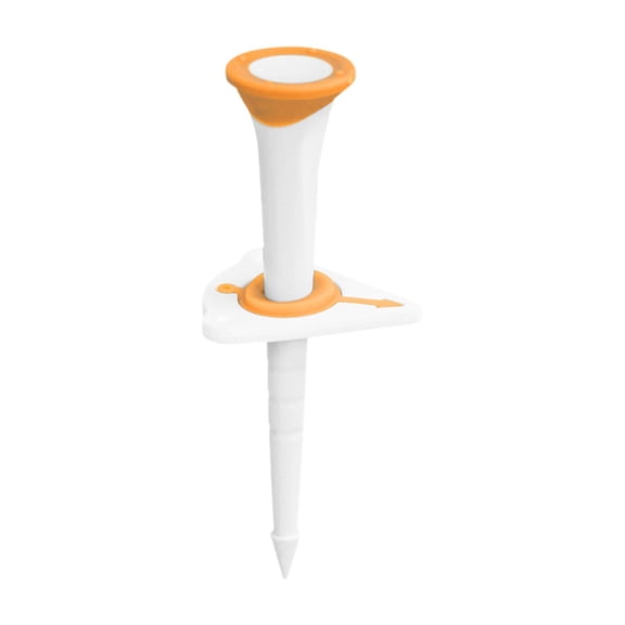 lacooooppia Golf Tee Lightweight Golf Ball Holder for Home Golfer Supplies Driving Range Orange