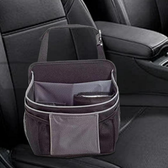 lacooooppia Hanging Car Seats Organizer Auto Seat Storage Bag 10 Pockets Multipurpose Car Interior Accessories for Most Cars & Trucks